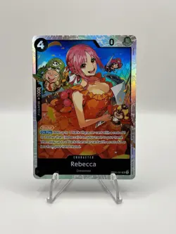 One Piece CCG Rebecca 6x Card Playset - OP05-091 SR - English - ALL MINT - Image 2