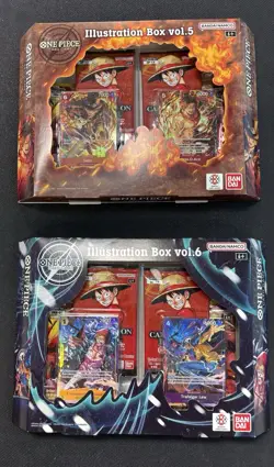One Piece Illustration Boxes Vol 5 and Vol 6 Set Of 2 Sealed PRB-02 OP-13 - Image 1
