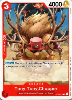 Tony Tony.Chopper (Tournament Pack 2024 Oct.-Dec.) OP04-010 One Piece - Image 1