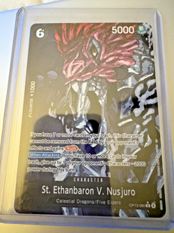 One Piece Carrying on His Will OP13-080 St. EthanBaron V. Nusjuro Alt Art Eng - Image 1