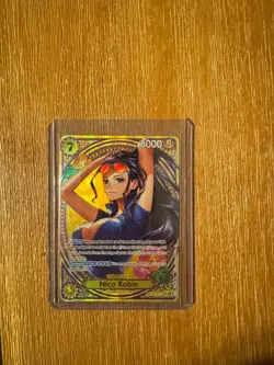 Bandai One Piece Nico Robin EB03-055 Super Rare SP Foil 8000 Heroines Edition - Image 2