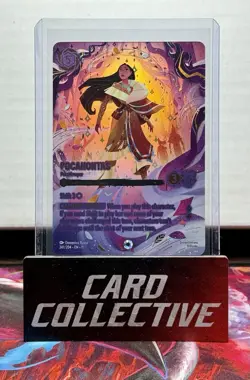 Disney Lorcana - Pocahontas - Peacekeeper (Iconic) 241/204 Winterspell - Image 2