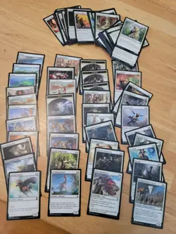 6 sets of MTG mostly Commander Deck cards plus other sets - Image 1