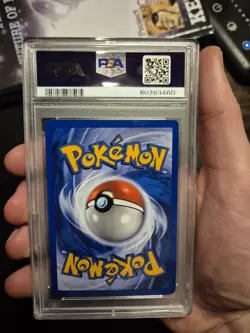 Pokemon TCG Tyranitar Neo Discovery Holo Card 12/75 Unlimited Rare PSA 8 - Image 4
