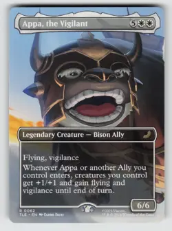 Appa, the Vigilant (Borderless) *Non-Foil* TLE 62 NM - Image 1