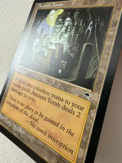 MTG Ancient Tomb Tempest Land - Image 3