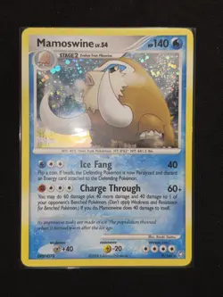 Pokemon Card - Mamoswine Legends Awakened 9/146 Holo Rare MP - Image 2