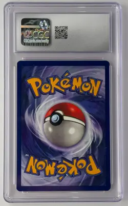 2000 POKEMON PROMO BLACK STAR POKEMON LEAGUE #8 MEW CGC 8 - Image 2
