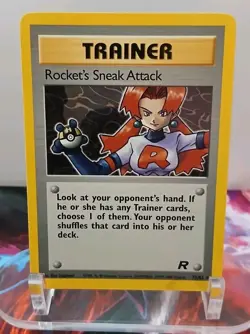 Rocket's Sneak Attack 72/82 Team Rocket Regular Pokemon Vintage LP++ - Image 1