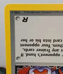 Rocket's Sneak Attack 72/82 Team Rocket Regular Pokemon Vintage LP++ - Image 4