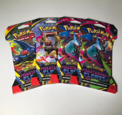 Pokemon - Lot of 4 TCG Booster Pack Sets Mega Evolution Phantasmal Flames LQQL - Image 1