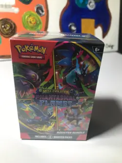 Pokemon TCG ~ Mega Evolution Phantasmal Flames Factory Sealed Booster Bundle Box - Image 3