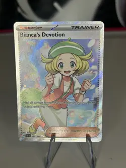 Pokemon Card TCG - Bianca's Devotion 197/162 Full Art Trainer Temporal Forces - Image 1
