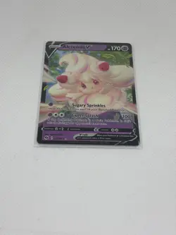Pokemon TCG Champion's Path ALCREMIE V 022/073 Ultra Rare Holo Card - Image 2