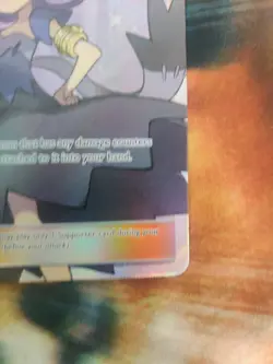 Acerola Trainer Full Art 142/147 SM Burning Shadows LP Pokemon TCG - Image 2