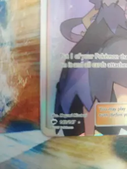 Acerola Trainer Full Art 142/147 SM Burning Shadows LP Pokemon TCG - Image 5