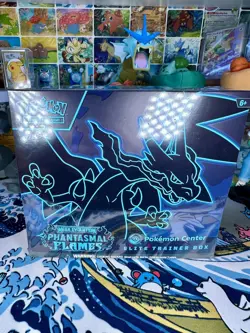 Pokemon Center Mega Evolution Phantasmal Flames Elite Trainer Box ETB IN HAND - Image 1
