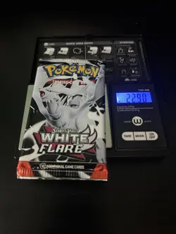 Very Heavy 22.90g! Pokemon White Flare Booster Pack Sealed! God PackU - Image 1