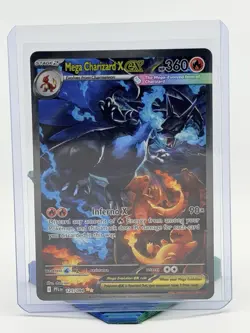 Mega Charizard X EX 125/094 Flashfire Secret Rare NM Pokemon Card - Image 1