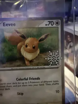 Pokemon 2025 Holiday Advent Calendar Stamped Promo EEVEE Holo 133/165 SEALED - Image 3