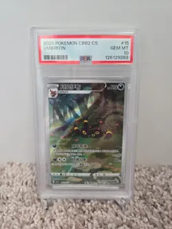 PSA 10 Seq. Set 2025 Pokemon CS CBB2 Eevee, Umbreon, Leafeon Sylveon #15 - Image 4