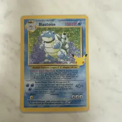 Blastoise 2021 Pokemon Sword & Shield Celebrations Classic Collection #2/102 - Image 1
