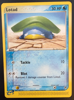 Pokemon TCG Lotad Sandstorm 67/100 Regular NM/LP - Image 1