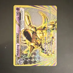 Pokemon Nidoking BREAK 46/108 Evolutions Rare Stage Break HP180 Holo English - Image 1