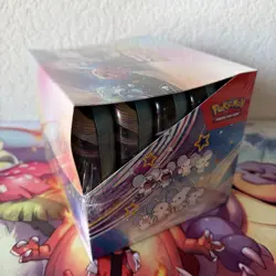 Pokemon TCG Paldean Fates Mini Tin Display (10 MINI TINS) Factory Sealed - Image 3