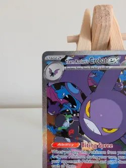 Pokemon TCG Team Rocket's Crobat EX Destined Rivals 234/182 - NM - Pack Fresh - Image 2