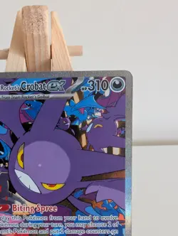 Pokemon TCG Team Rocket's Crobat EX Destined Rivals 234/182 - NM - Pack Fresh - Image 3