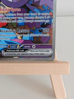 Pokemon TCG Team Rocket's Crobat EX Destined Rivals 234/182 - NM - Pack Fresh - Image 5