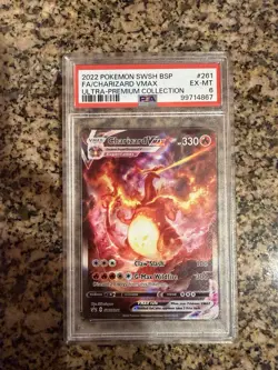 Pokemon Charizard VMAX SWSH261 Ultra-Premium Holo Promo PSA 6 Sword & Shield - Image 1