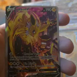 Pokemon Jolteon V Full Art Promo SWSH183 Sword & Shield Holo English - Image 1