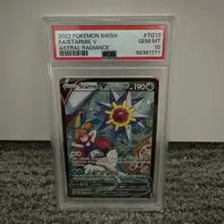 PSA 10 Starmie V TG13/TG30 Alternate Art Pokemon Astral Radiance Misty GEM MINT - Image 1