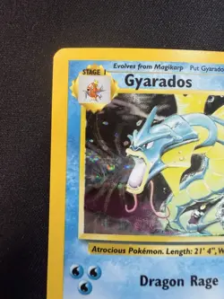 Pokemon TCG Gyarados 006/102 Base Set Holo Rare NM - Image 2
