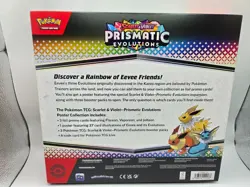 Pokemon TCG: Scarlet and Violet Prismatic Evolution Poster Collection 6 Box Case - Image 3
