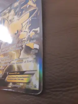 Pokemon Pikachu EX (xy124) Promo Full Art Holo HP - Image 4