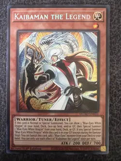 Yugioh Kaibaman the Legend DUAD-EN021 Secret Rare 1st Edition NM - Image 1