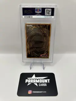 Yugioh Ultimate Conductor Tyranno WISU-EN009 Collector’s Rare 1st Edition PSA 9 - Image 2