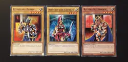 Yu-Gi-Oh! Ritter des Buben/ des Konigs/ der Konigin, YGLD-DEB06-08, C., 1.A., NM - Image 1
