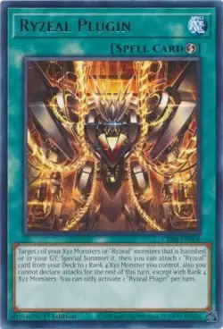 Yugioh! LP Ryzeal Plugin - CRBR-EN008 - Rare - 1st Edition Lightly Played, Engli - Image 1