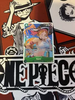 OP14-031 Nami SR One Piece Card Game TCG NM. Straight from pack to sleeve. - Image 1