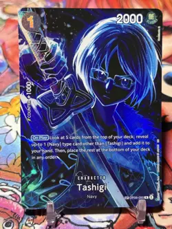 TASHIGI - One Piece TCG OP06-050 - SP Special Rare R - Legacy of the Master - Image 1