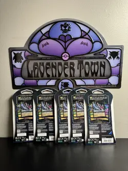 LOT OF 5 - DISNEY LORCANA RISE OF THE FLOODBORN SEALED SLEEVED BOOSTER PACKS - Image 5