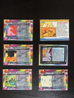18 Topps 1999 Pokemon trading cards. 7 chrome, 5 rainbow, 6 regular - Image 4