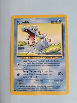 2000 Totodile 81/111 - Neo Genesis - Pokemon Card TCG - Image 1