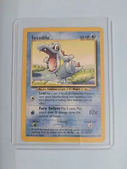 2000 Totodile 81/111 - Neo Genesis - Pokemon Card TCG - Image 2