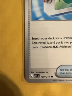 Pokemon Poke Pad 198/217 Trainer Item Studio Bora Inc. 2026 English Card - Image 3
