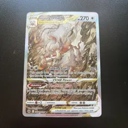 Pokemon Cards Hisuian Zoroark VSTAR GG56/GG70 Crown Zenith Galarian Gallery NM - Image 1
